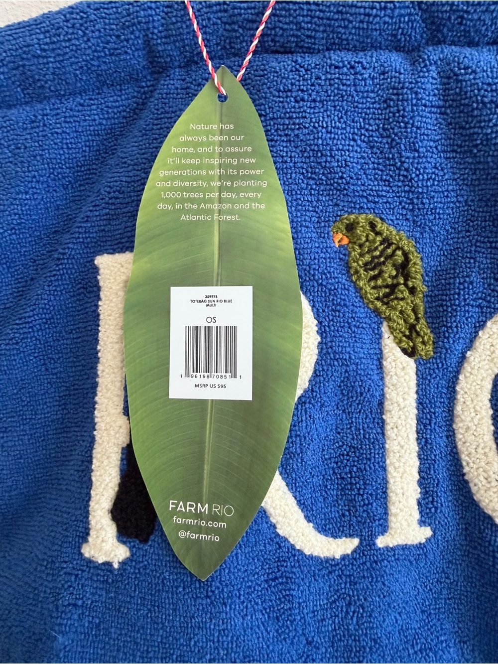 NWT Farm Rio - Rio Bird Tote - Picture 8 of 11